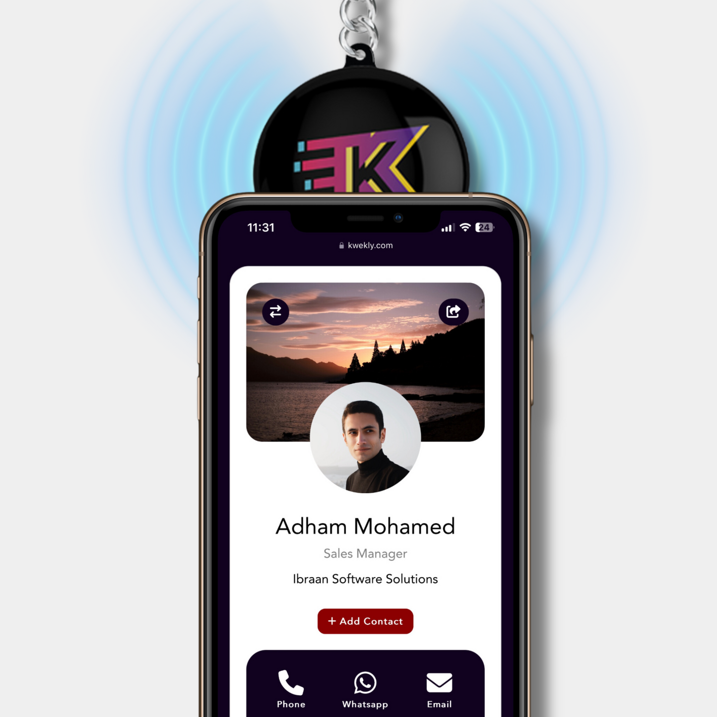 Kwekly Smart Key-Chain