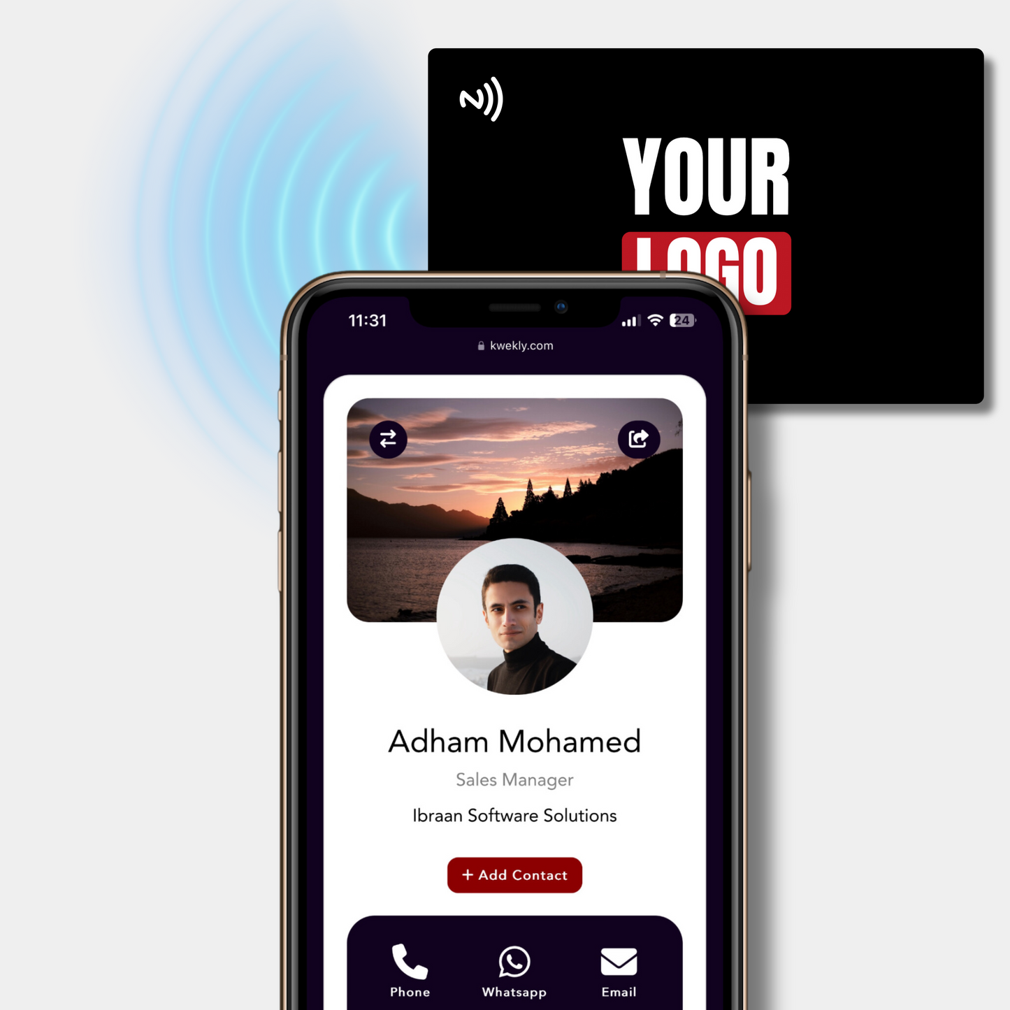 Kwekly Smart Card (Custom Designed)