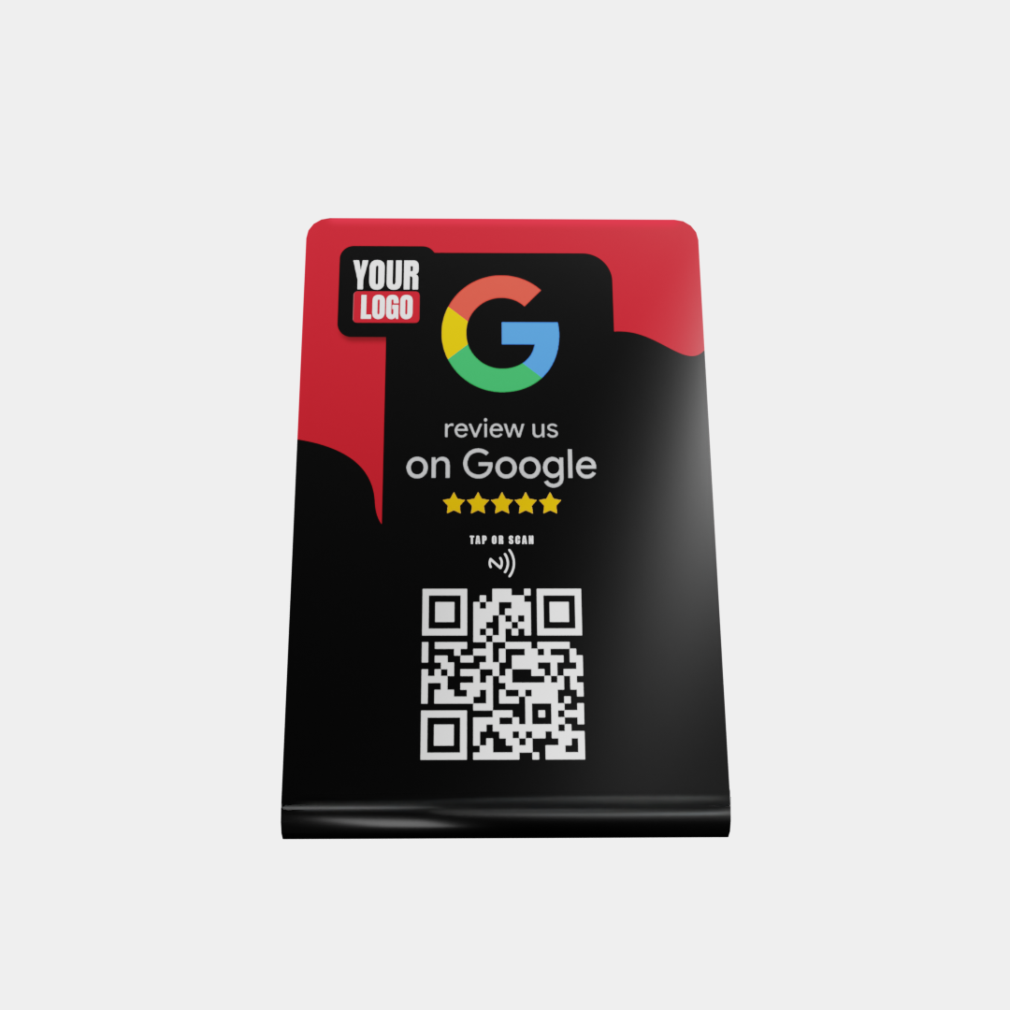 Kwekly Smart Stand — Google Review Edition
